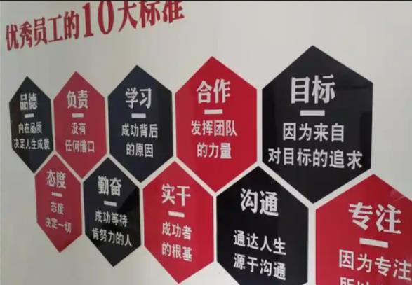  五河公司文化墙的作用