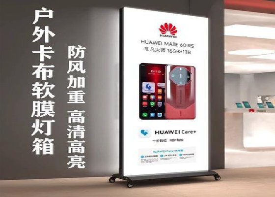  五河户外防水灯箱的应用特点及适用范围。