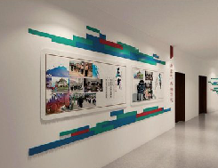  五河企业文化墙用什么材料好？